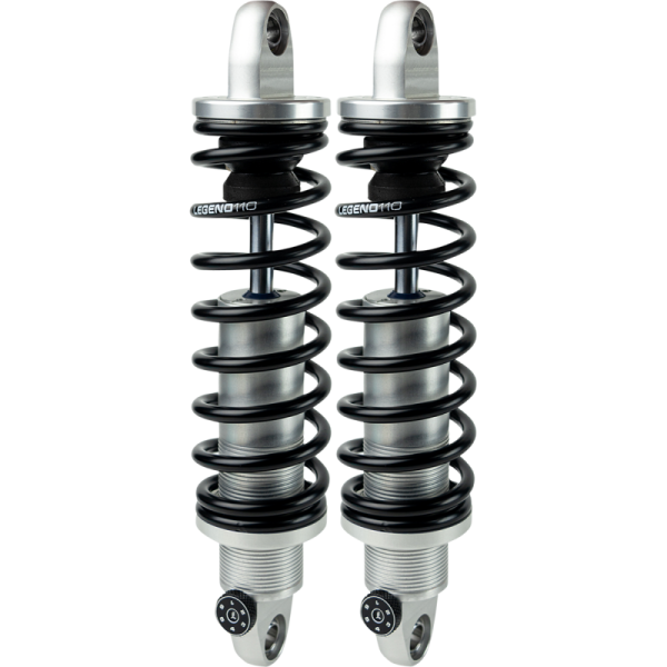 RCAWD – Lot De 2 Amortisseurs à Ressort Interne 100 Mm Pour échelle 1/10 – Compatible HPI Venture FJ Cruiser – Alliage Noir