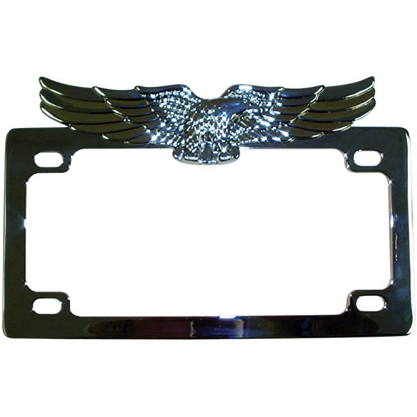 Purchase Chrome Palm Tree Metal Custom License Plate Tag Frame For Auto Car Truck SUV In USA - Foto 10