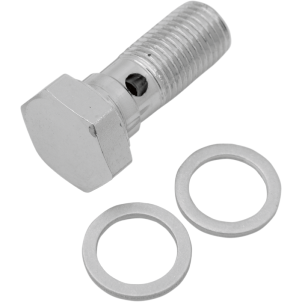 Boulon Banjo avec joint pour flexible avant (2 pièces) – FIAT 500 Service Boulon Banjo avec joint pour flexible avant (2 pièces) – FIAT 500 Service