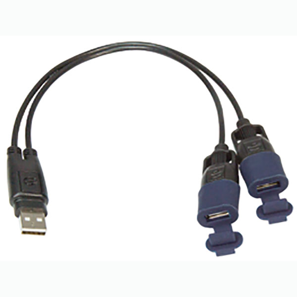 Tecmate Optimate Cable 10A SAE/ 2 X DC2.5 12'' (O-35
