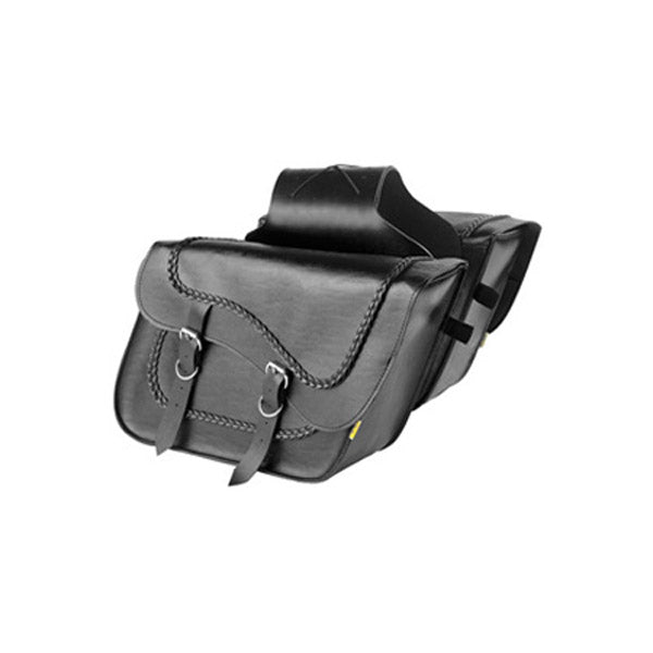 Braided Slant Saddlebags Willie – ADM Sport