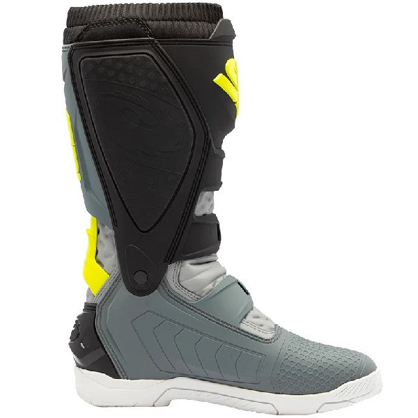 Bottes de Motocross X Power SC/Sidi, gris jaune , coté droit