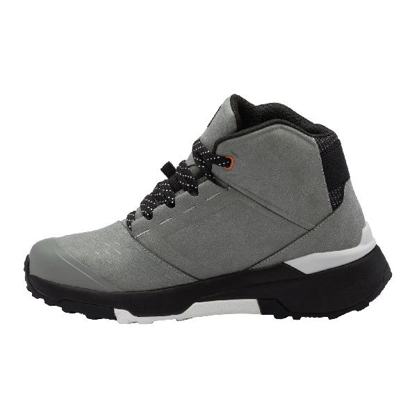 Chaussures de Moto Nucleus Suède WP Vert/Noir de droite