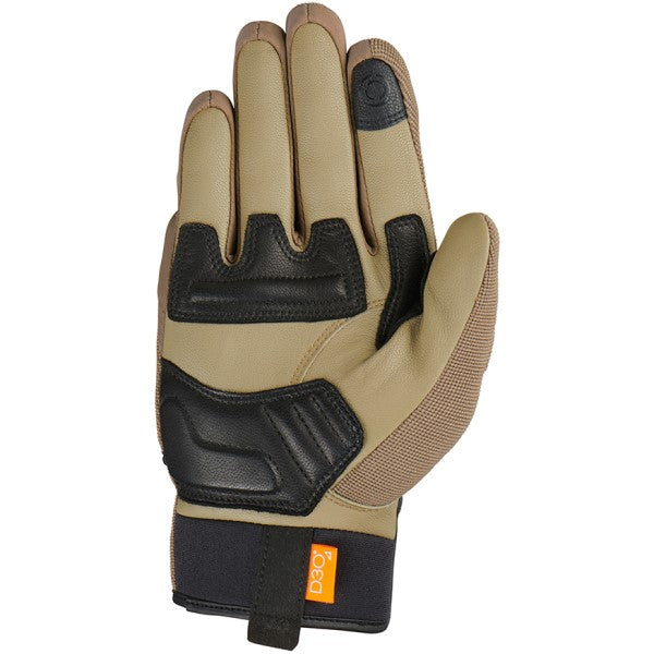 Gants de Moto Jet D30 Sable côté paume