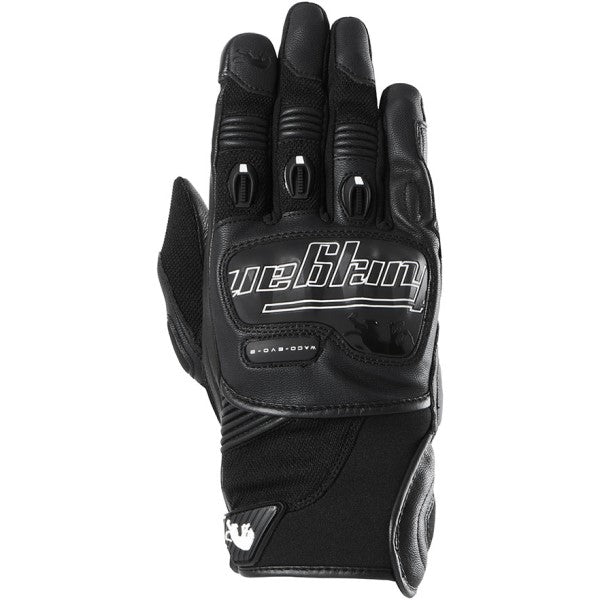 Gants de Moto Waco EVO 2 Noir/Blanc de l'extérieur paire droite