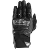 Gants de Moto Waco EVO 2 Noir/Blanc de l'extérieur paire gauche