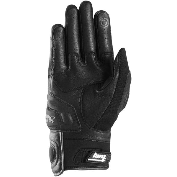 Gants de Moto Waco EVO 2 Noir/Blanc de l'intérieur paire droite