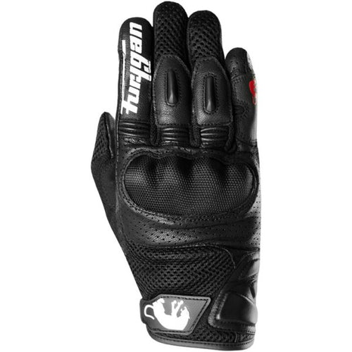 Gants de Moto TD12 EVO Noir de l'extérieur paire droite