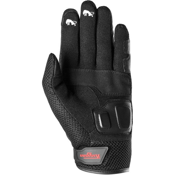 Gants de Moto TD12 EVO Noir de l'intérieur paire gauche