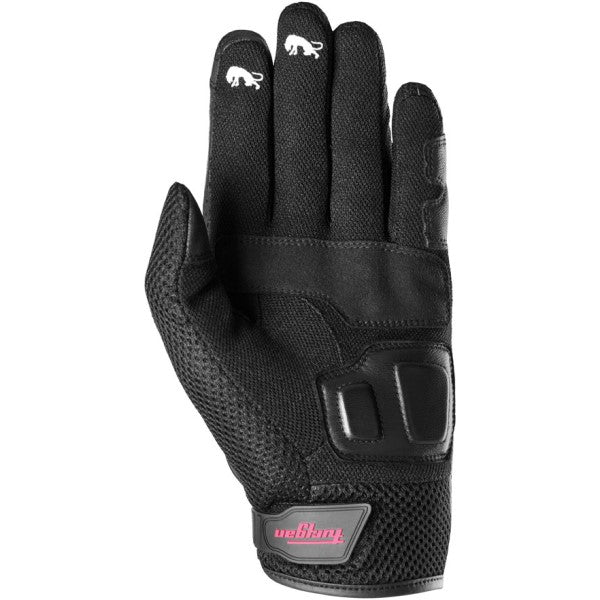Gants de Moto TD12 EVO Femme Noir de l'intérieur paire de gauche