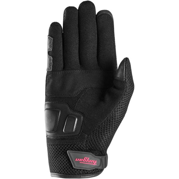 Gants de Moto TD12 EVO Femme Noir de l'intérieur paire de droite