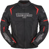 Manteau de Moto Ultra Spark 3-En-1 Noir/Rouge de devant