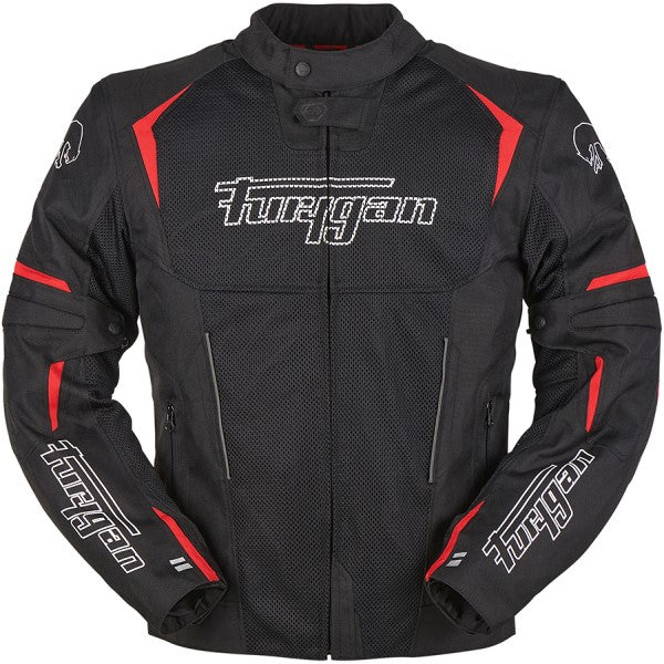 Manteau de Moto Ultra Spark 3-En-1 Noir/Rouge de devant