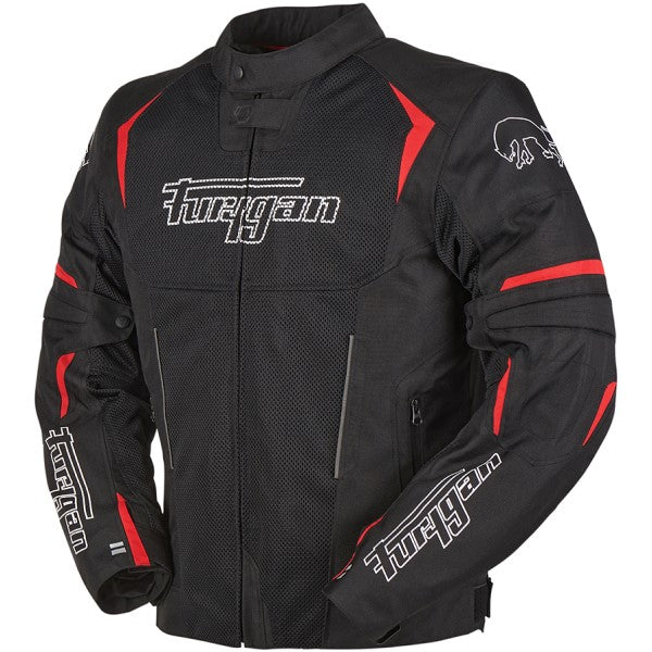 Manteau de Moto Ultra Spark 3-En-1 Noir/Rouge de droite