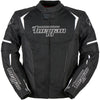 Manteau de Moto Ultra Spark 3-En-1 Noir/Blanc de devant