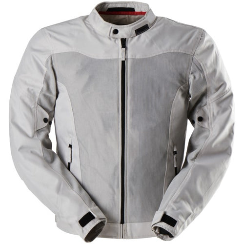 Manteau de Moto Mistral Evo 3 Gris Clair de devant