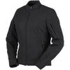 Manteau de Moto Femme Jody Noir côté droit