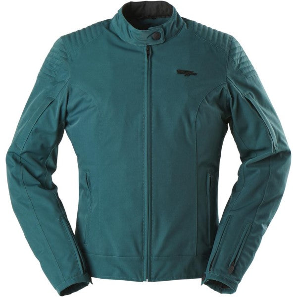 Manteau de Moto Femme Jody Vert côté face