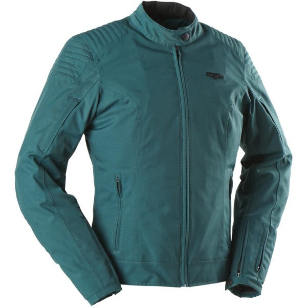 Manteau de Moto Femme Jody Vert côté gauche