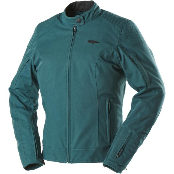 Manteau de Moto Femme Jody Vert côté droit