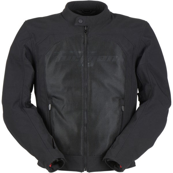 Manteau de Moto Baldo 3 en 1 Noir de face