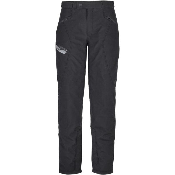 Pantalon de Moto Softshell Noir de face