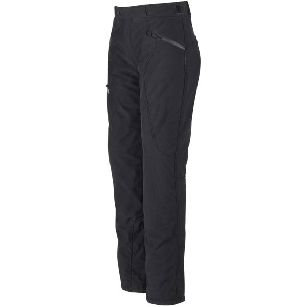 Pantalon de Moto Femme Softshell Noir de droite