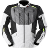 Manteau de Moto Brooks Noir/Blanc de face