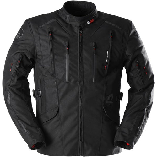 Manteau de Moto Brooks Noir de devant