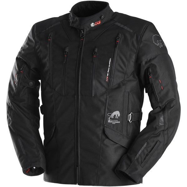 Manteau de Moto Brooks Noir de droite