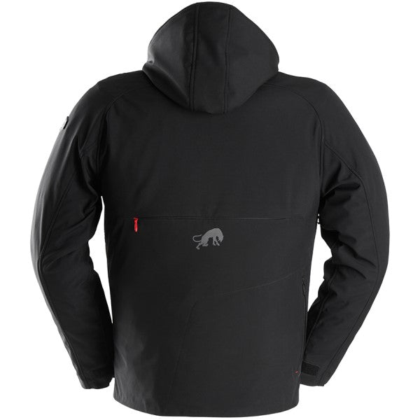 Manteau de Moto Addax Noir côté arrière