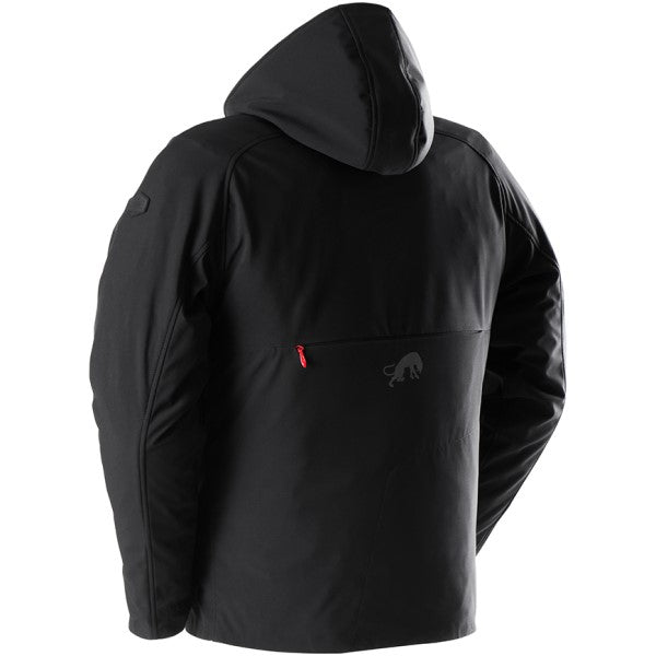 Manteau de Moto Addax Noir  côté oblique