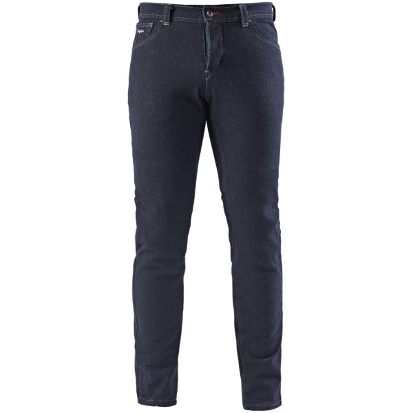 Jean de Moto Tyron X Kevlar Slim Bleu Foncé de face
