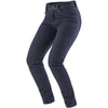 Jean de Moto Nikita X Kevlar Femme Bleu Foncé incliné de face