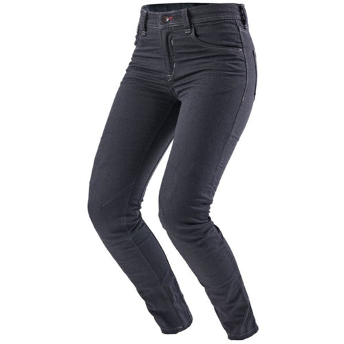 Jean de Moto Nikita X Kevlar® Mom Fit Furygan gris, de face