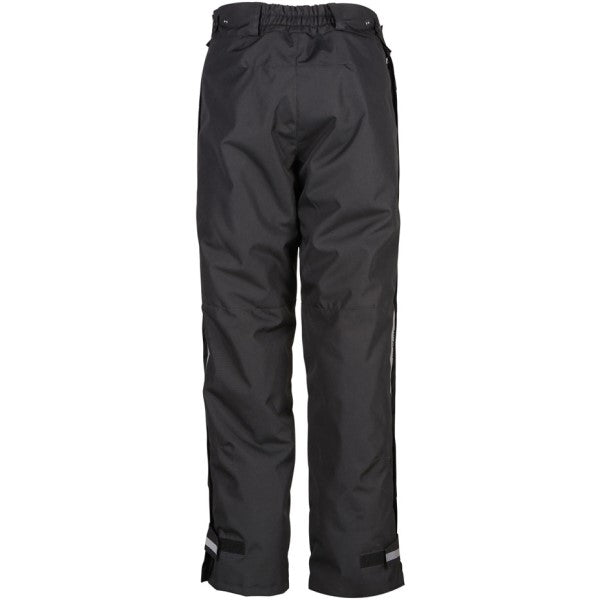 Pantalon Imperméable de Moto Lynx Noir de dos