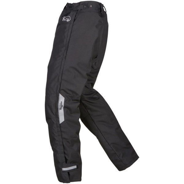 Pantalon Imperméable de Moto Lynx Noir incliné de dos