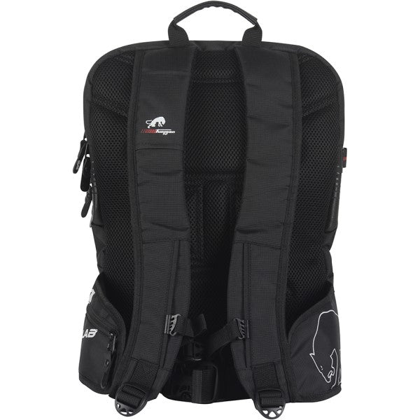 Sac à Dos de Moto Cyclone Noir/Rouge de derrière