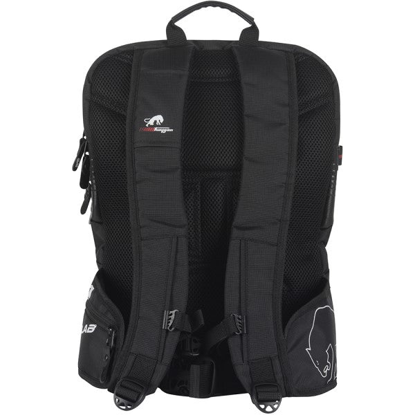 Sac à Dos de Moto Cyclone Noir de derrière