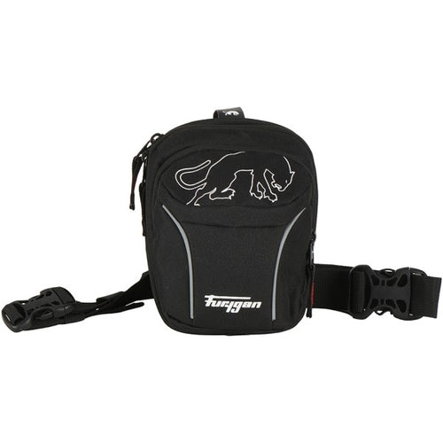 Sac de Jambe de Moto Colt Evo 2 Noir de face