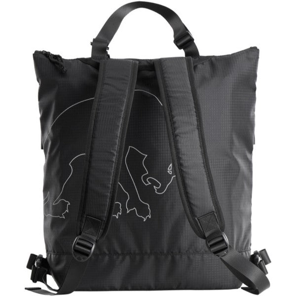 Sac à Dos de Moto Case Noir de dos