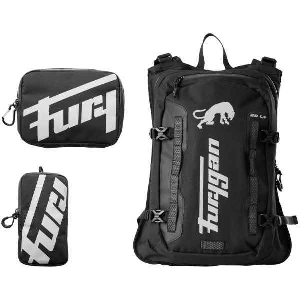 Sac à Dos de Moto ADV 20L+ Noir étuis compris