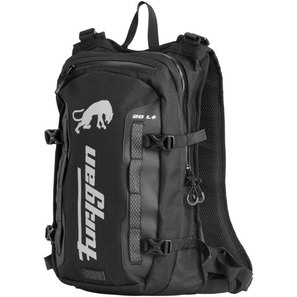 Sac à Dos de Moto ADV 20L+ Noir incliné de face