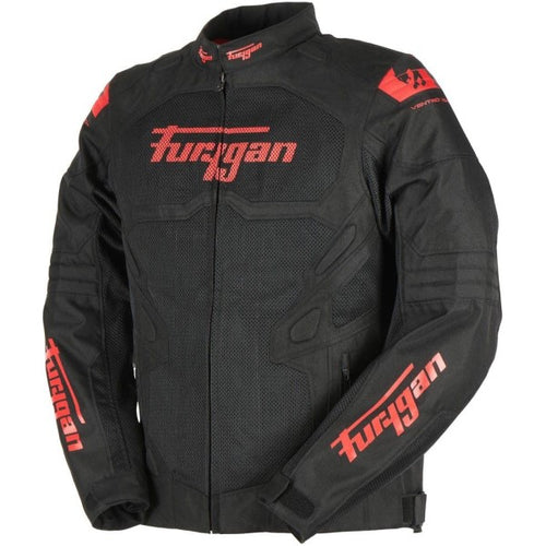 Manteau de Moto Atom Evo Noir/Rouge de droite