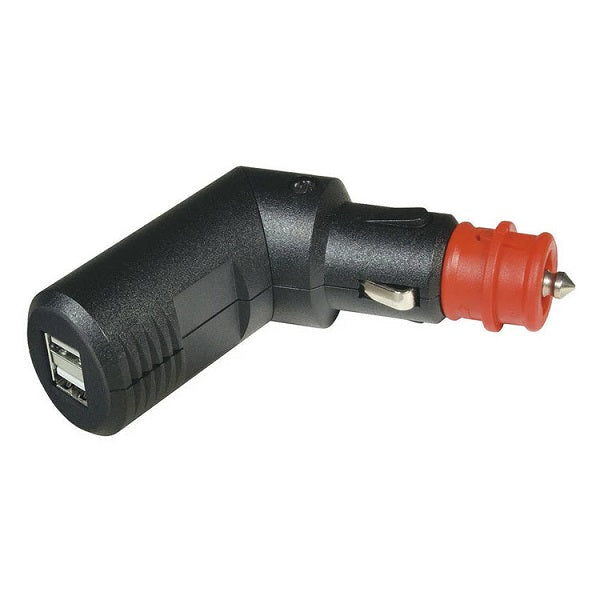 Adjustable Dual USB Charger 12V/5V 2x2.5A for Cigarette Lighter & Accessory Sockets