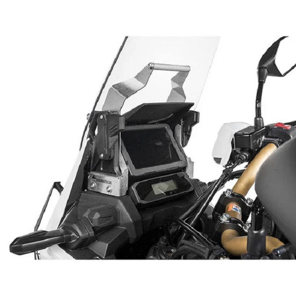 GPS Mounting Bracket Above the Instruments