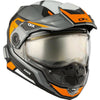 Casque Mission AMS Optic Visière Double Électrique Orange