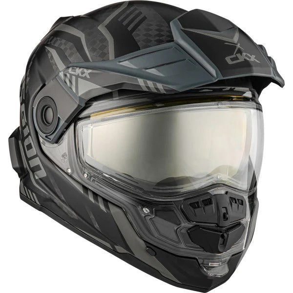Full Face Snowmobile Helmet Mission Code Carbon - CKX – ADM Sport