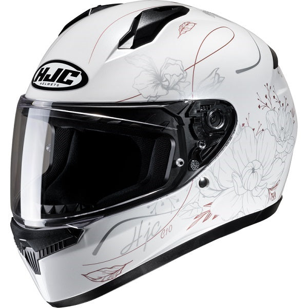 Casque Intégral de Moto C10 Epik Junior Blanc