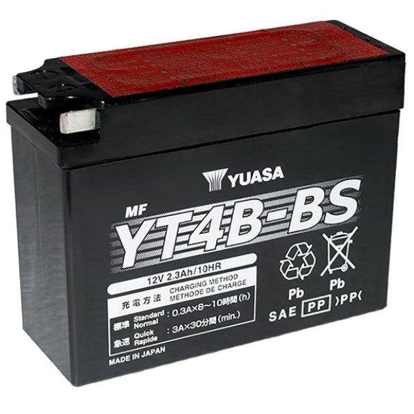 Batterie AGM Sans Entretien Yuasa YT4B-BS